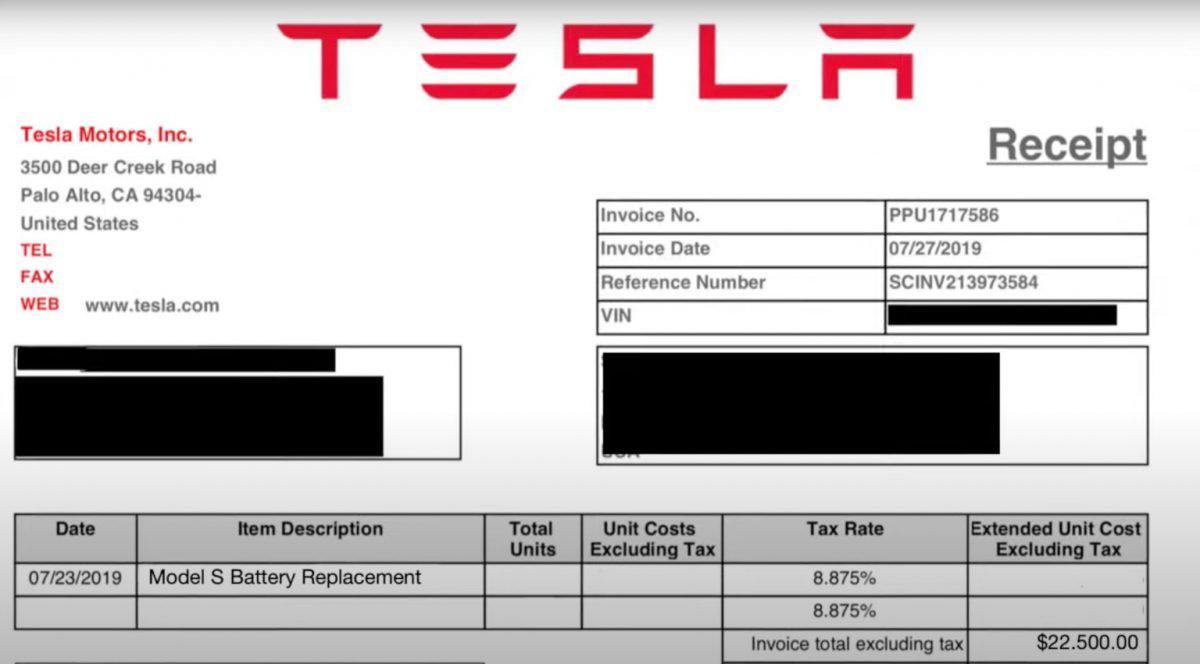 特斯拉 Tesla 电池维修